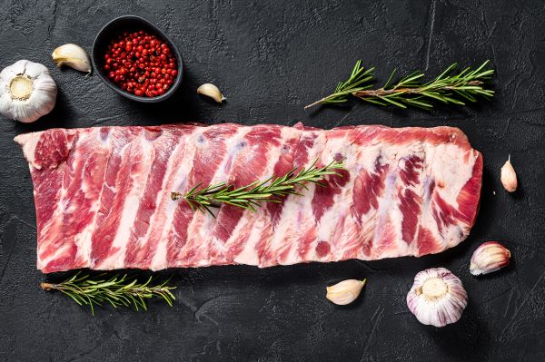 Charles Frazer Butchers pork ribs